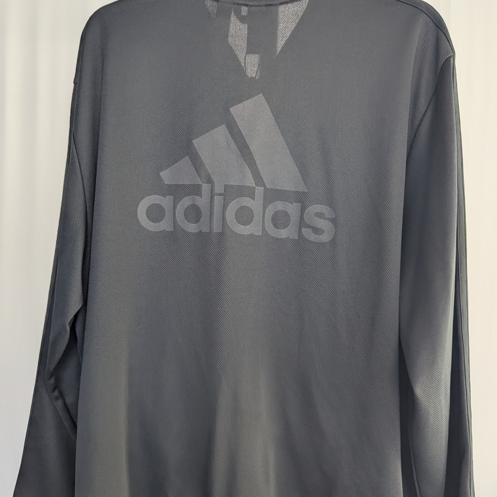 Adidas Charcoal Long Sleeve Top